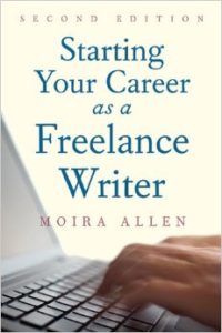 Starting Your Career as a Freelance Writer Jan 25, 2011 by Moira Anderson Allen